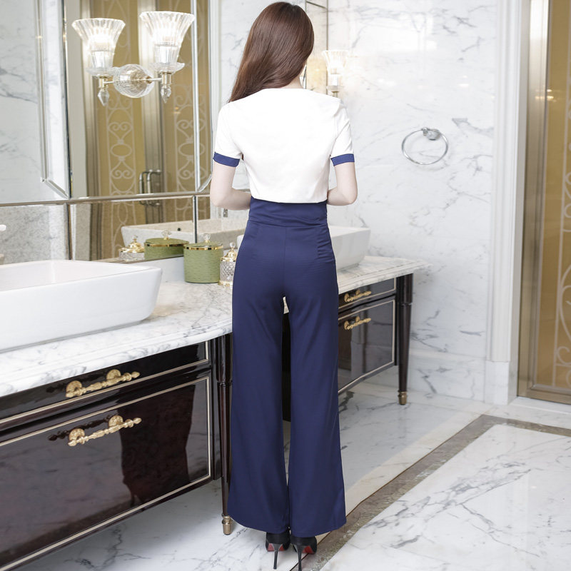 足浴工作服套装2019春秋足疗店长裤 帕妮迪酒店工作制服