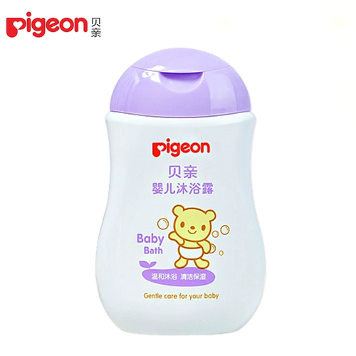 Pigeon, средство детской гигиены для новорожденных, комплект, детский шампунь, гель для душа, крем, присыпка, 4 шт, 200 мл