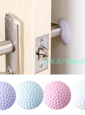 加厚硅胶墙面防撞垫门后静音消音防碰垫门把手门锁防护垫防震垫