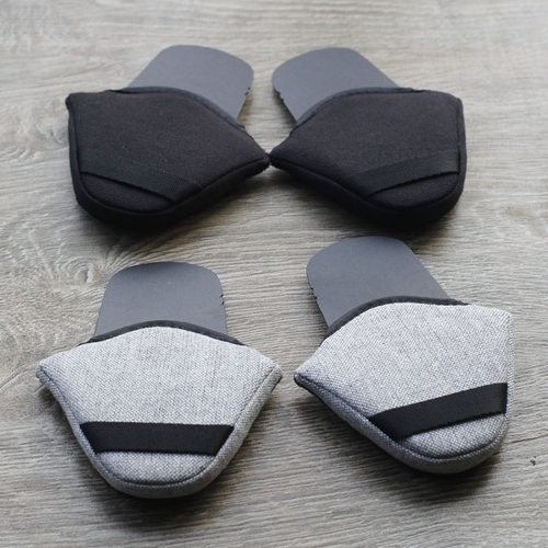 改装ABS硬壳头盔保暖护耳/耳罩一对冬季骑行滑雪运动头盔配件 - 图0