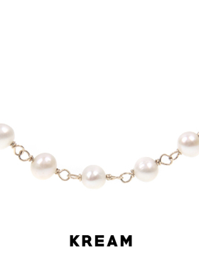 KREAM原创14k包金天然珍珠项链