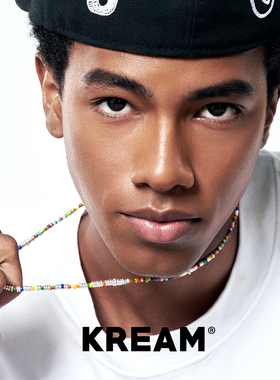 KREAM 925银彩色串珠项链男嘻哈女小众时尚欧美多巴胺锁骨链