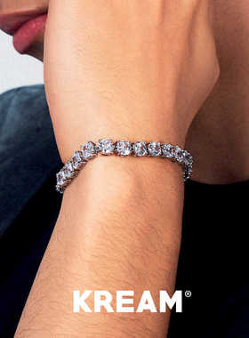 满钻7色网球手链KREAM欧美潮流
