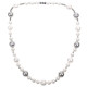 Kream pearl necklace European and American popular men and women hip-hop