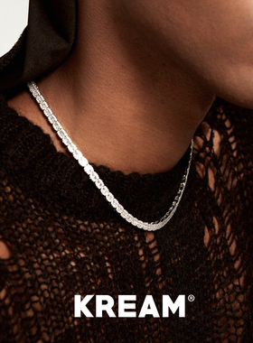 KREAM 满钻项链男欧美嘻哈潮流锁骨链女小众奢华时尚高级