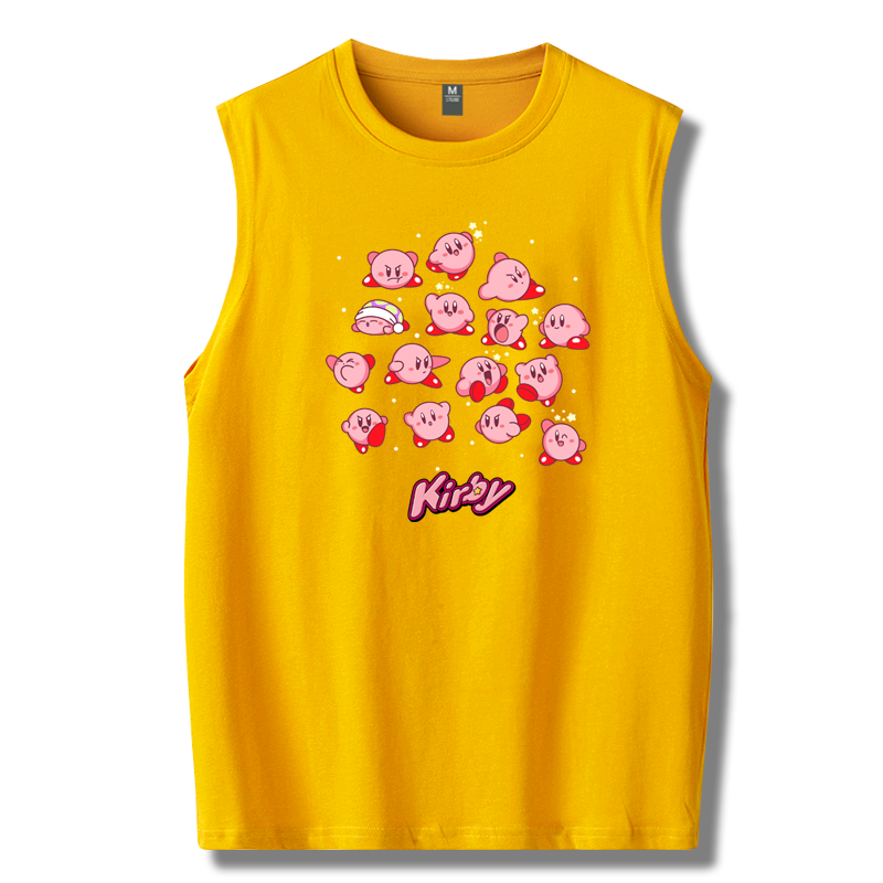 可定制日系星之卡比青少年情侣t恤 兴川T恤