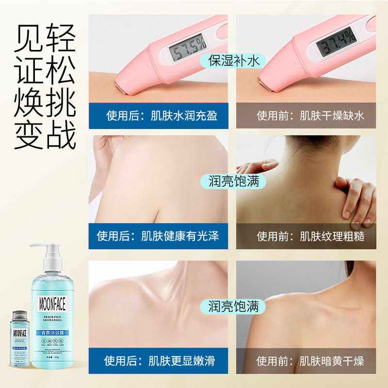 梦飞诗香氛净爽洗发水护发素发膜沐浴露水润持久留香修护旅行套装