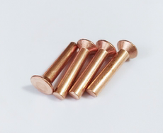 Заклепки с плоской головкой 铜铆钉紫铜沉头铆钉平锥头铜铆钉实心铆钉敲击式铆钉m3m4m5m6m8