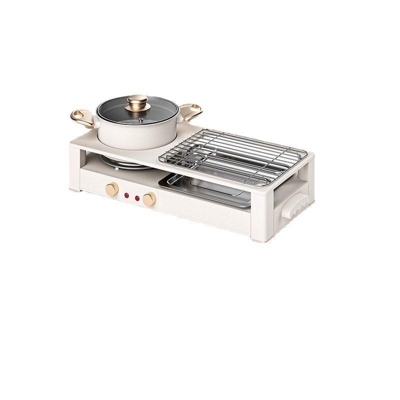 德国新款烧烤炉火锅烤肉两用大容量家用无烟便携式多功能烤盘烧烤,淘宝优惠券,粉丝福利购,淘宝优惠卷