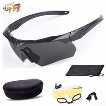 Special Battle Glasses Ness Tactical Goggles Shooting Wind Mirror Motorcycle Riding Windproof Sand Dust Anti-Droplets Sunglasses