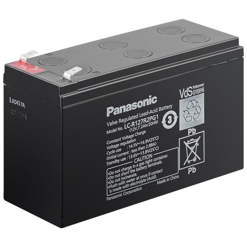 Panasonic松下蓄电池LC-R127R2PG1 12V7.2AH应急电源UPS内置电瓶_虎窝淘