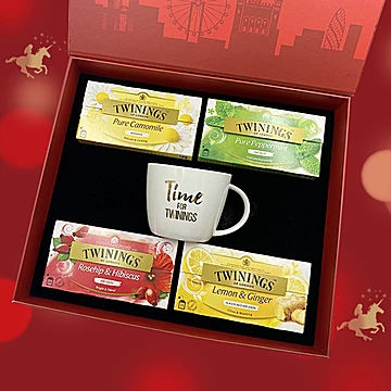 Twinings川宁缤纷花草茶礼盒100片装