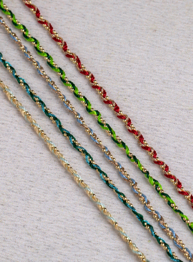 超精致小细绳编织手链