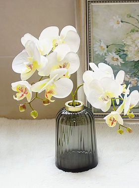 新款仿真蝴蝶兰婚庆家居装扮装饰花摆件挂件假花diy