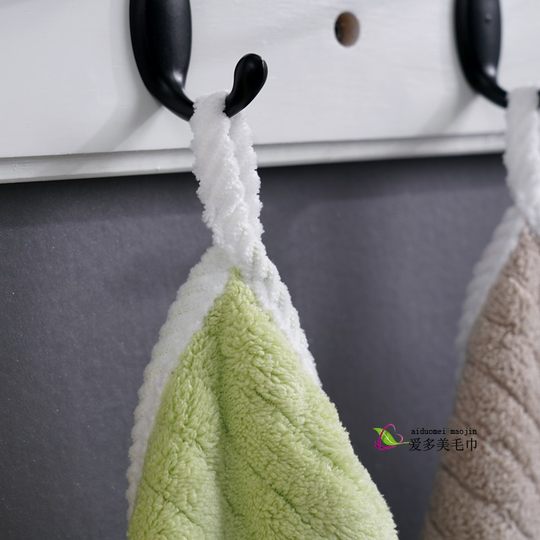 Коралловый бархатный бархатный полотенце 30 квадратный полотенце домохозяйственное поглощение поглощения ремня для лечения детского сада для детского полотенца квадратное полотенце