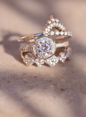 AGATHA/瑷嘉莎璀璨太阳花戒指