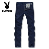 Playboy, джинсы, тонкие штаны для отдыха, свободный прямой крой, для среднего возраста