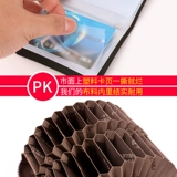 Картхолдер, кожаная сумка через плечо, вместительные и большые маленькие карточки, в корейском стиле, новая коллекция, из натуральной кожи, анти-кража