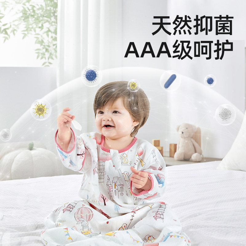 贝肽斯春秋款纱布新生宝宝防踢被 贝肽斯睡袋/防踢被