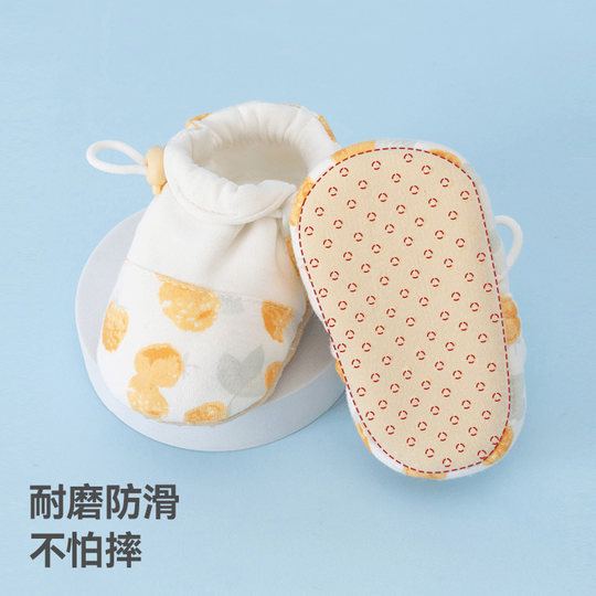 贝肽斯婴幼儿鞋袜脚套春秋0-12月新生儿男女宝宝室内软底学步鞋S