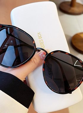 2023新款圆框太阳镜女防紫外线