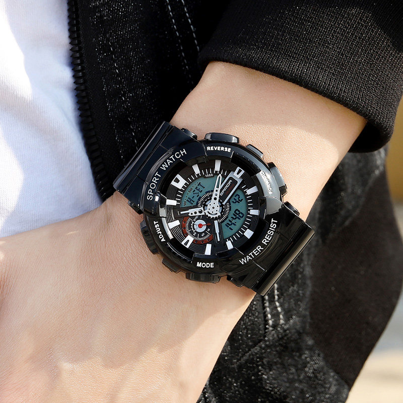 亲爱热爱韩商言李现杨紫同款电子表 三达手表国产腕表