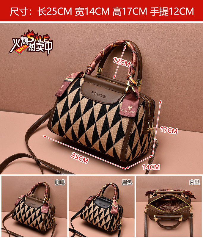 2023高级感波士顿手提2022潮枕头包 韩慕妮女士包袋