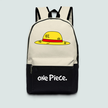 Stitching Book Anime Thief Road Festive Hat Onepiece Shoulders Travel Oxford Casual Tide Backpack
