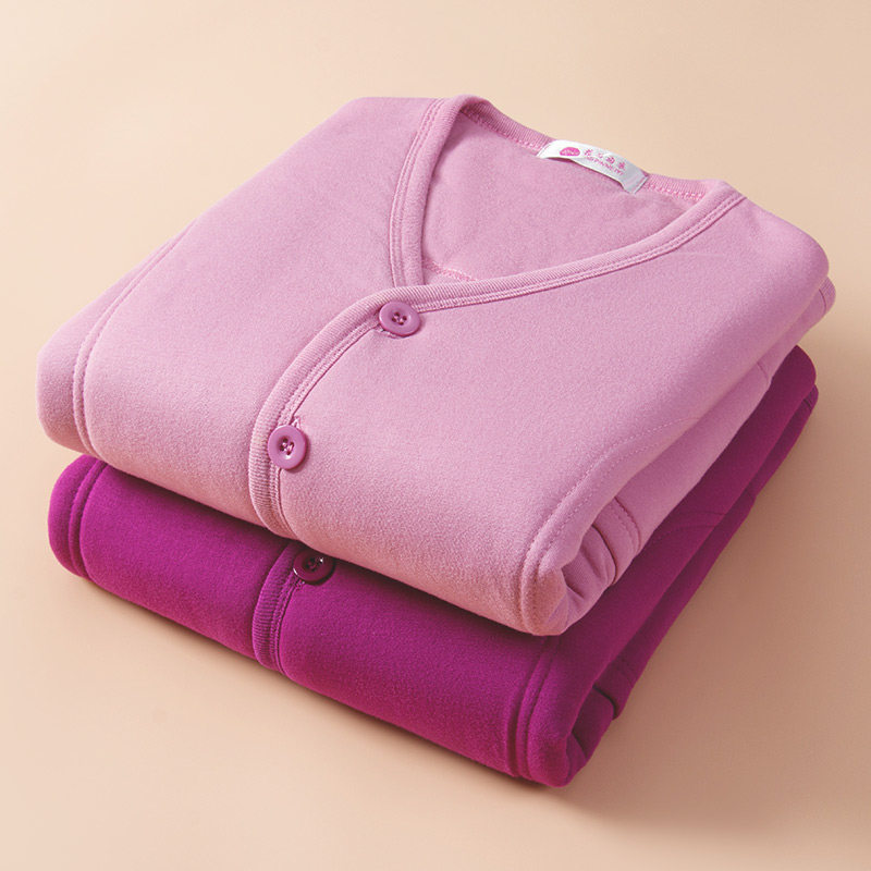 秋冬季纯棉坎肩全棉三层内衣马甲 芬汀保暖上装