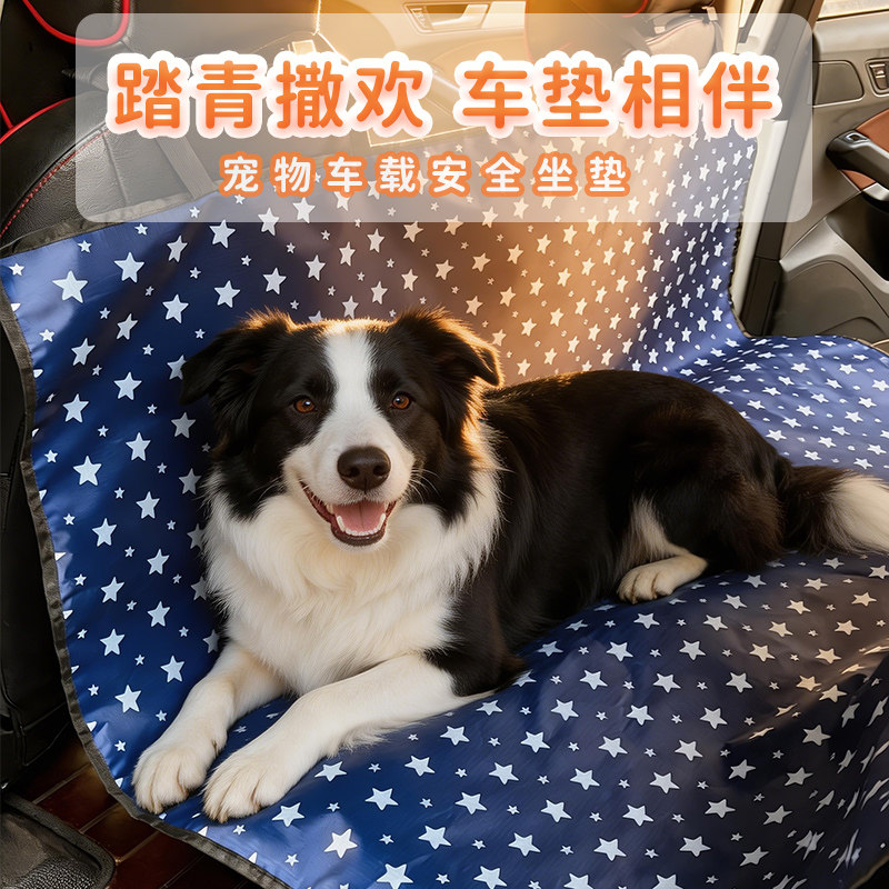 Pet rear car mat, dog outing mat