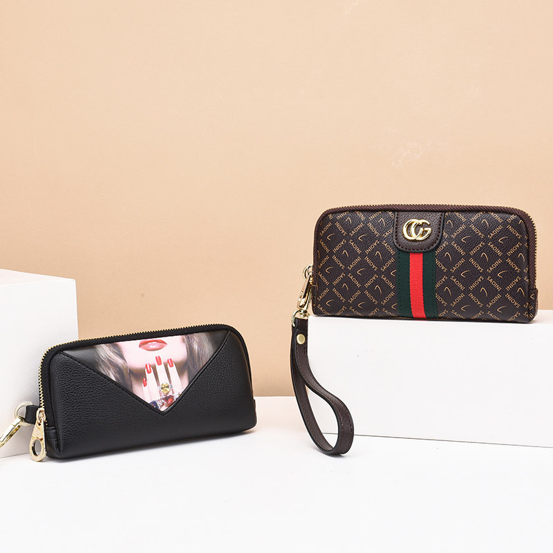 母亲节礼物女2020新款长款手机包 淡然箱包女士包袋