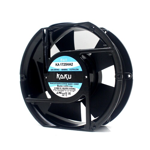 全新 卡固KAKU KA1725HA2 轴流风机17251 220V 380V滚珠散热风扇 - 图2
