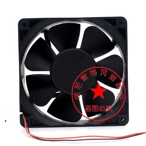台湾三巨SAN JUN散热风扇 SJ1238HD2 24V SJ1238HD1 12V 轴流风机 - 图1