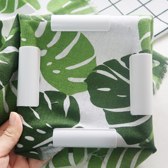 SKC塑料绣绷十字绣工具夹式绣花绷方形绣架卡式绣花架子绷子绣框