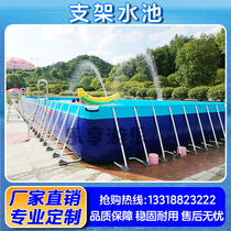 Large bracket pool pool water cistern water park water park slide for mobile closing equipment manufacturer