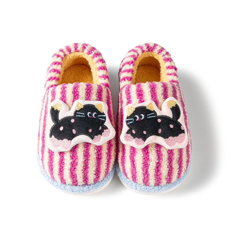 可爱猫咪包跟棉鞋女秋冬季室内居家地板拖静音保暖情侣款毛毛拖鞋,淘宝优惠券,粉丝福利购,淘宝优惠卷