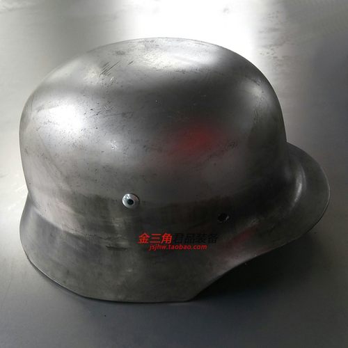 影视道具八佰M35钢盔 二战德式防暴头盔 哈雷骑行摩托车安保用品 - 图2