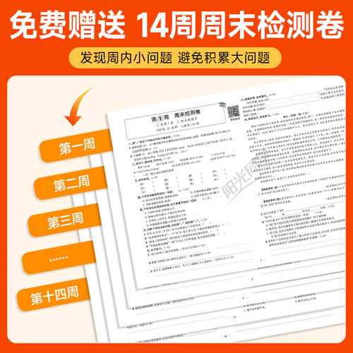 2026春阳光同学提优新卷一二年级三四五六年级上册下册语文数学英语全套人教北师大苏教版同步试卷测试卷53全优卷新教材同步检测卷 - 图0