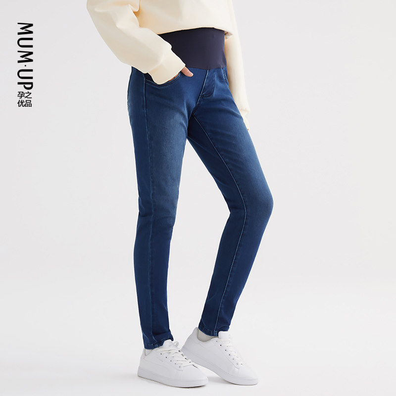 孕之优品孕妇春秋外穿早期牛仔裤 孕之优品孕妇铅笔裤