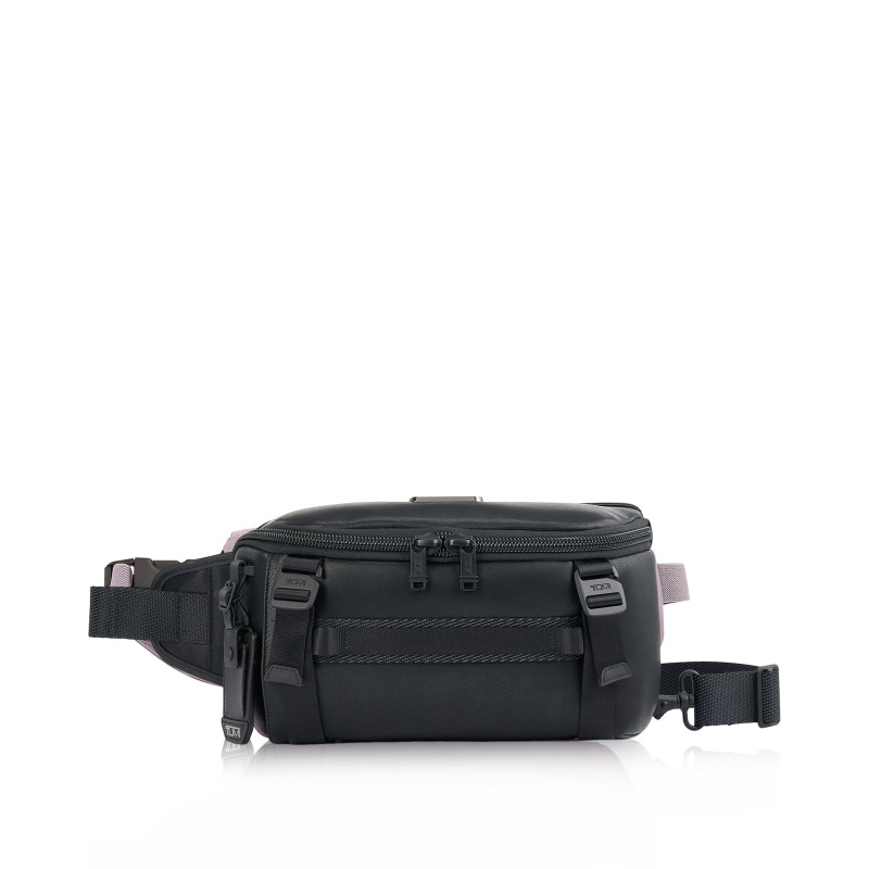TUMI Daily Commuting Men's Leather Crossbody Bag