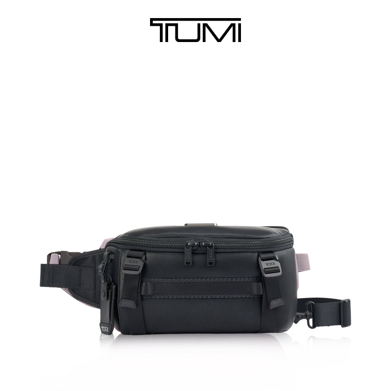 TUMI Daily Commuting Men's Leather Crossbody Bag