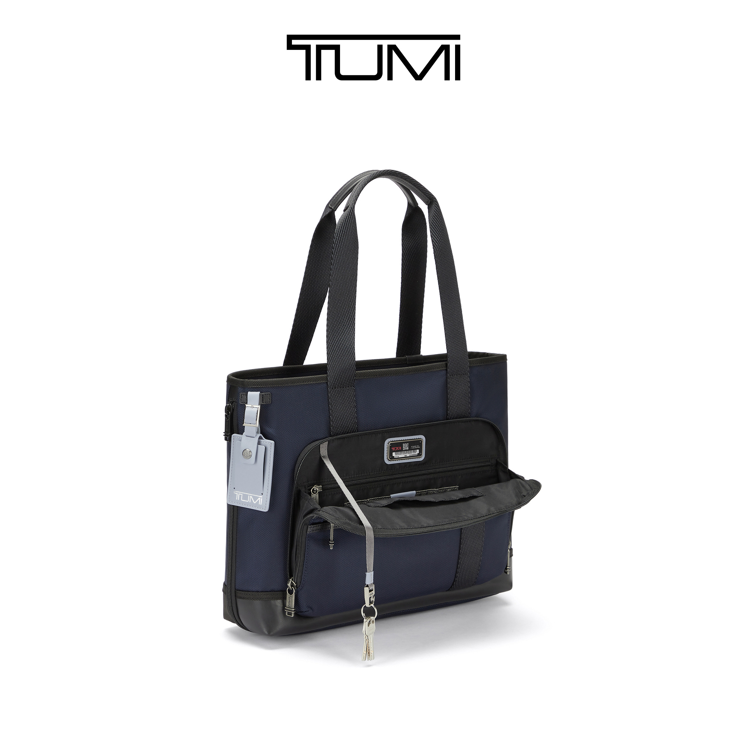 【抢先加购】TUMI/途明男士托特包日常通勤简约时尚多功能手提包 - 图2