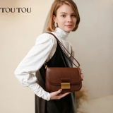 Демисезонная ретро универсальная сумка подмышку, сумка на одно плечо, сумка через плечо, коллекция 2021, премиум класс