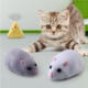Simulation infrared remote control mouse trick cat toy