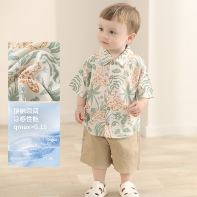 巴厘小猪宝宝夏季短袖两件套