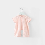 Детское летнее тонкое боди для новорожденных, летняя одежда для девочек, короткий рукав