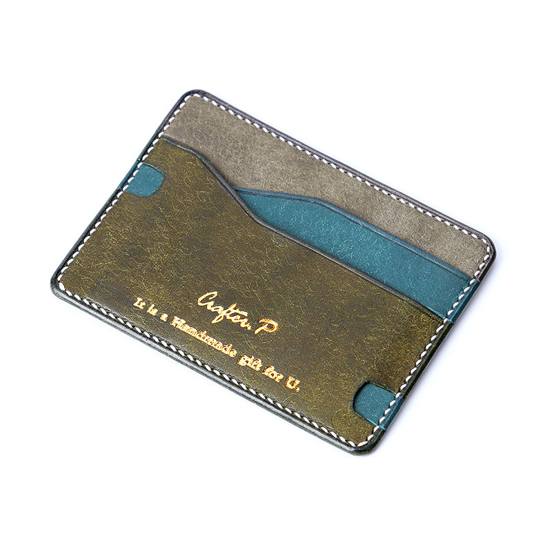 君诺真皮小巧名片夹 君诺箱包卡包