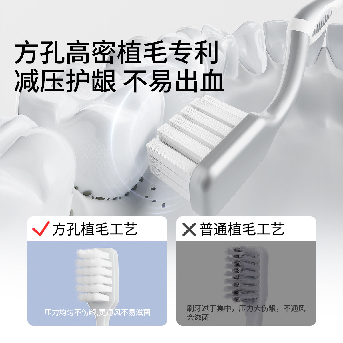 【顺手买】嫚熙月子牙刷产妇可用软毛产后孕妇牙刷宽头万根毛清洁,淘宝优惠券,粉丝福利购,淘宝优惠卷