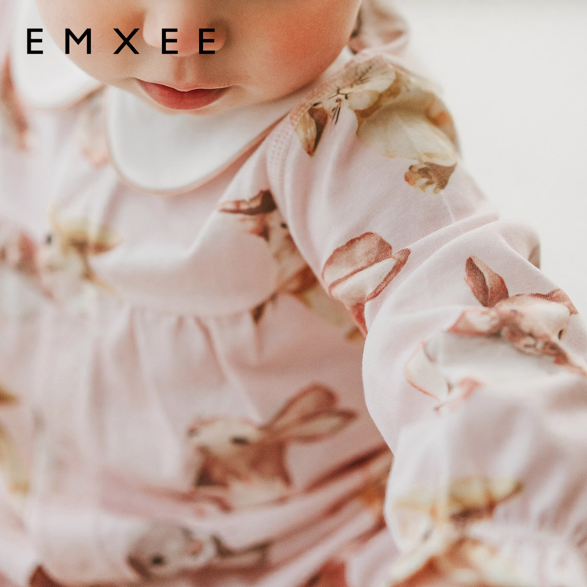 嫚熙婴儿连体衣夏季纯棉薄款透气新初生儿夏天连身衣宝宝衣服四季