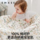 Manxi baby gauze bath towel pure cotton newborn baby bath towel large size
